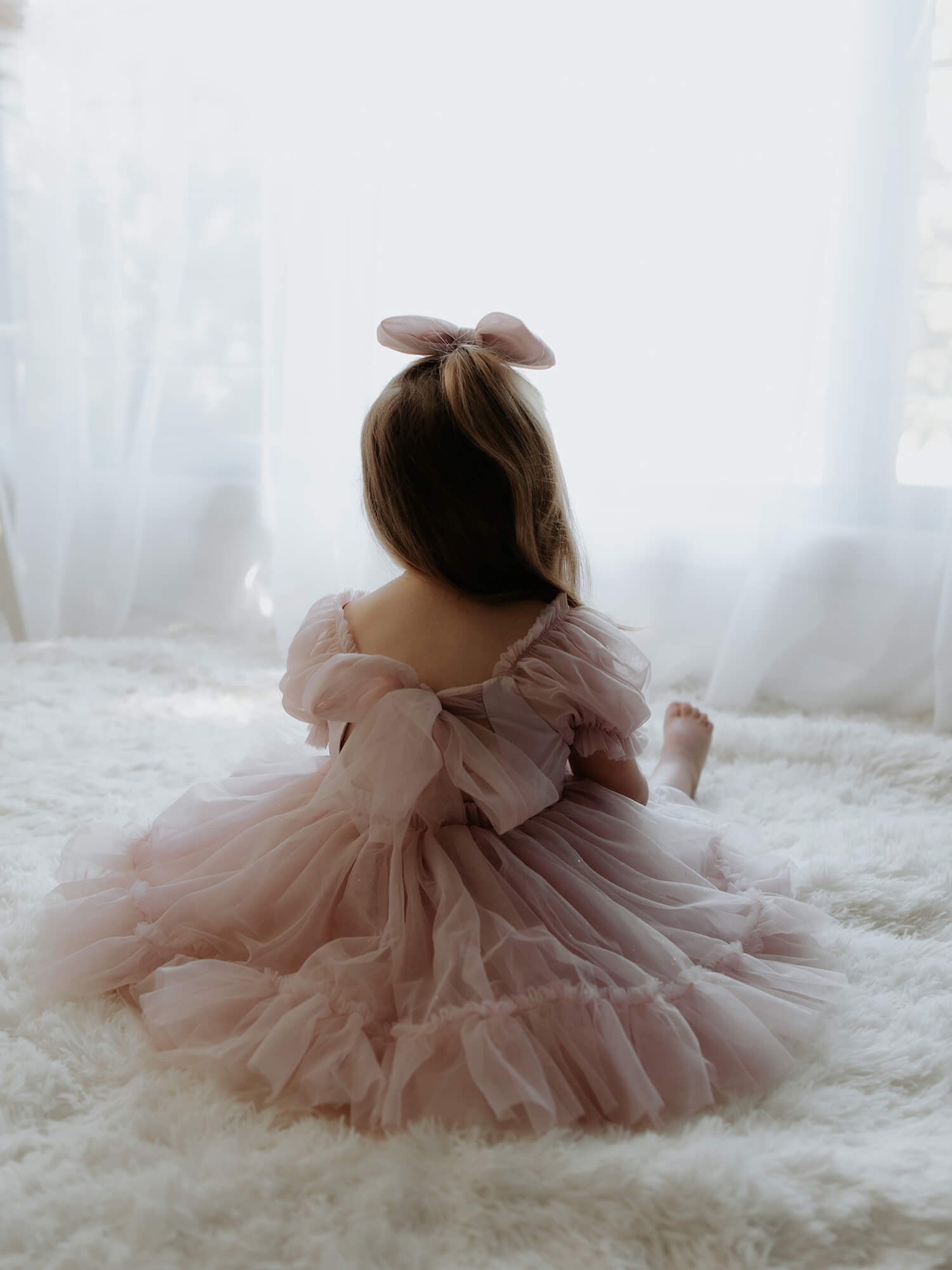 Gabrielle dress - dusty pink