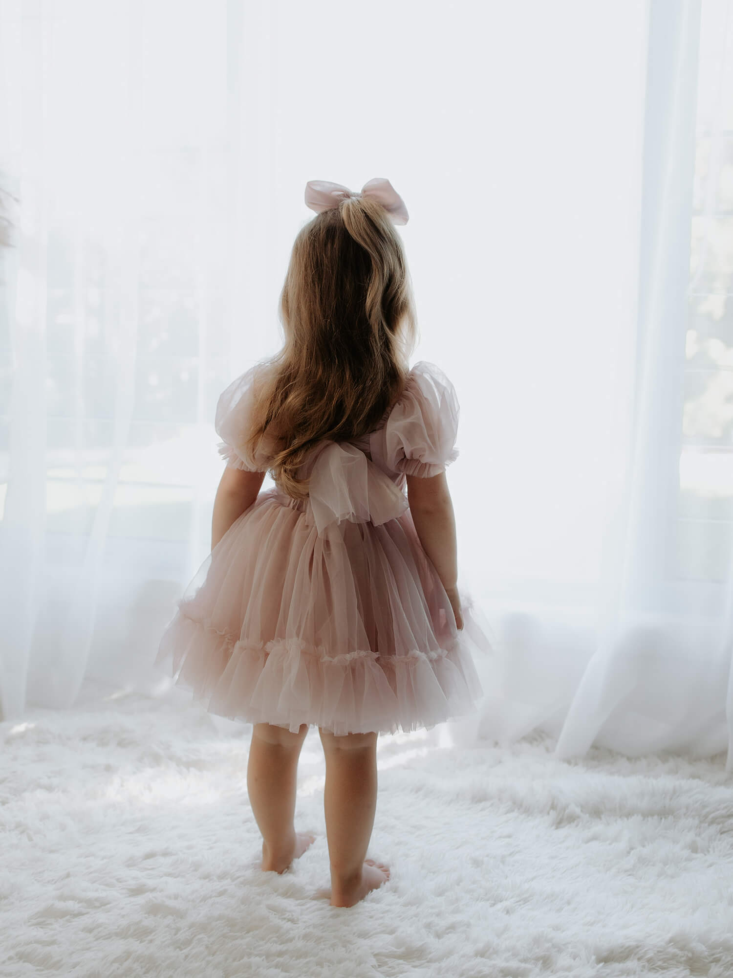 Gabrielle dress - dusty pink