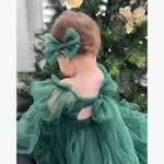 Gabrielle dress - emerald