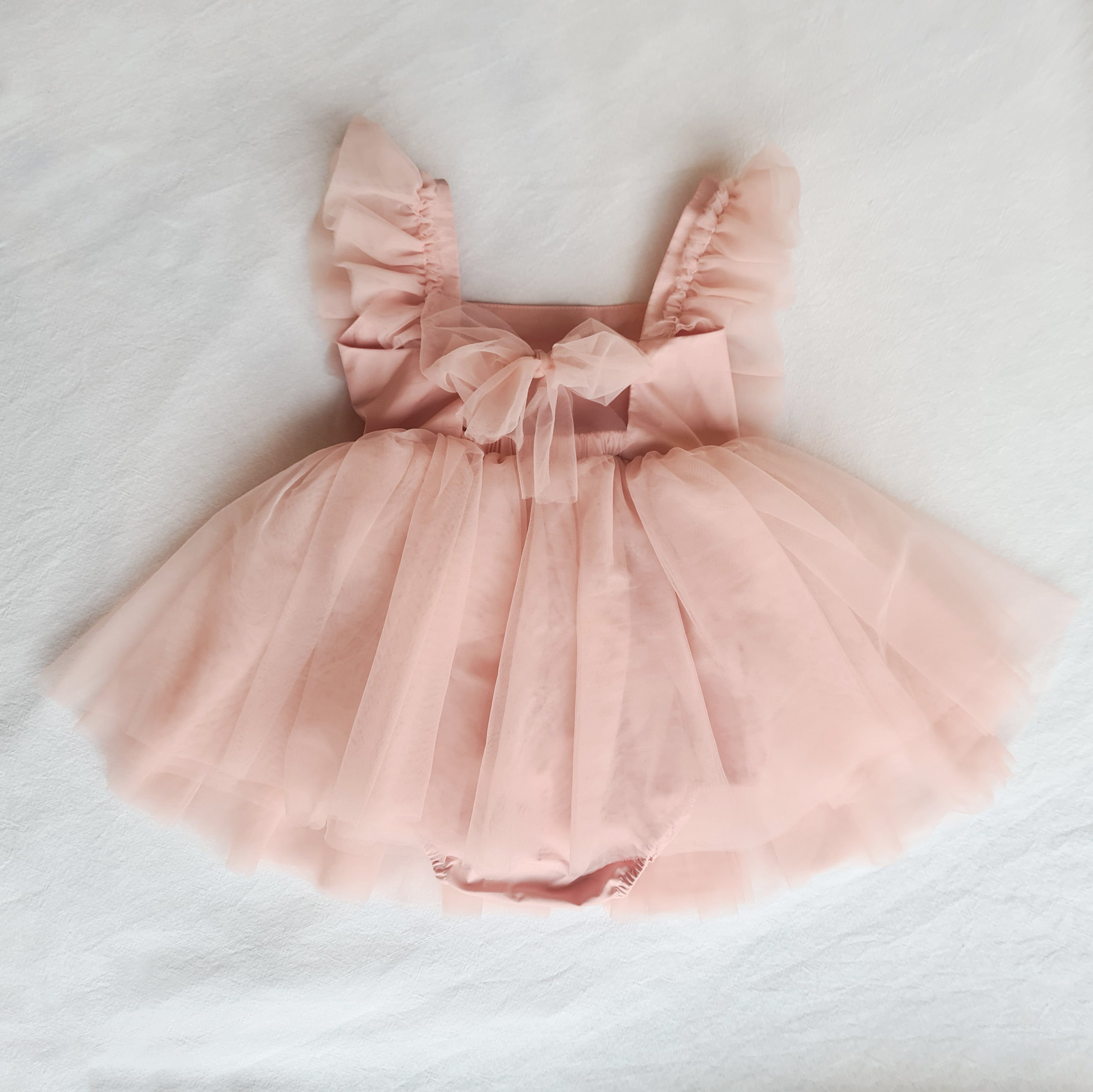 Blush baby romper best sale