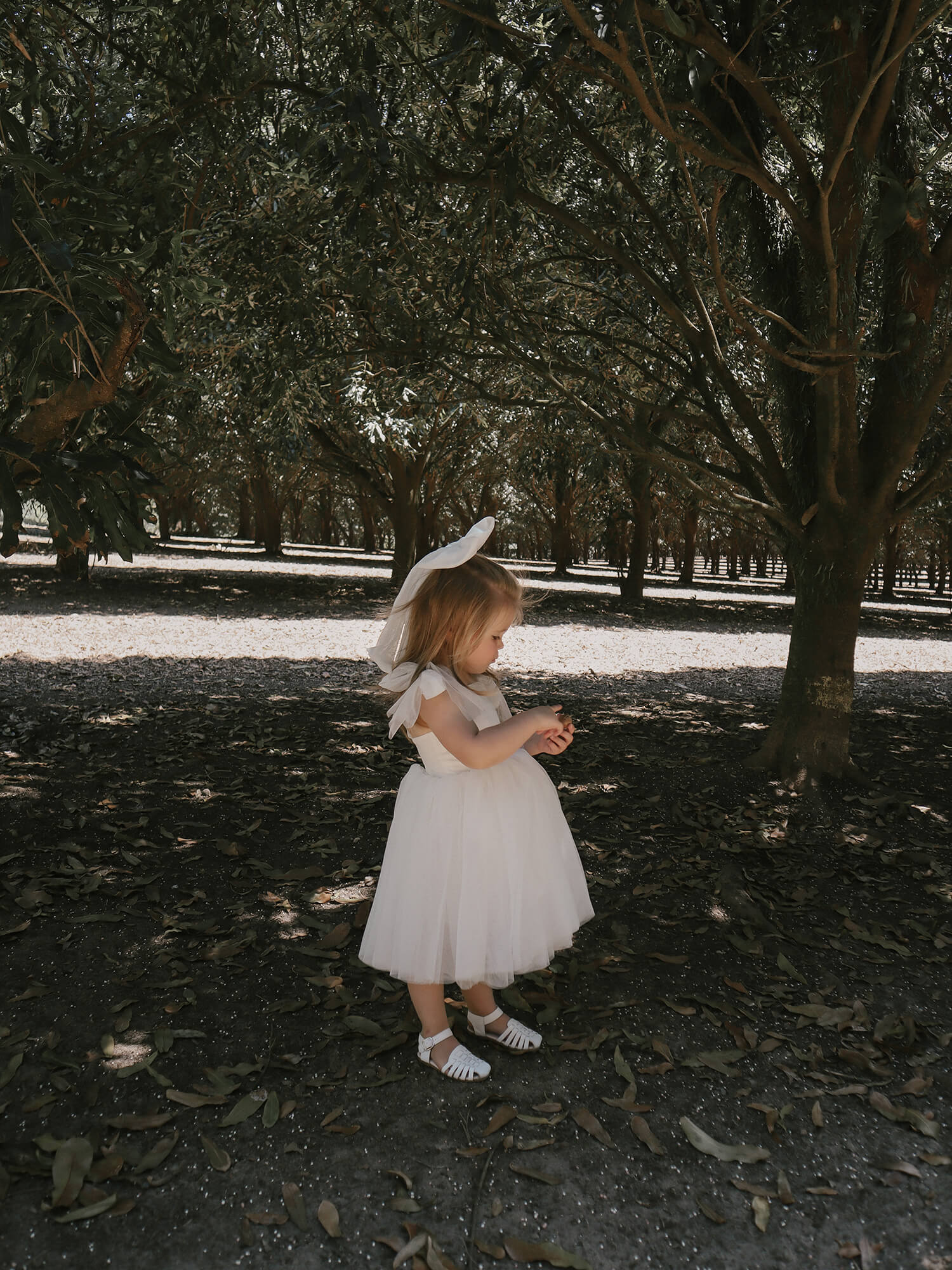 Harper Dress Ivory Tulle Flower Girl Dress Oui Babe