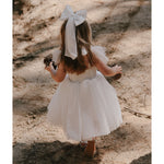 Tulle bows - classic - ivory