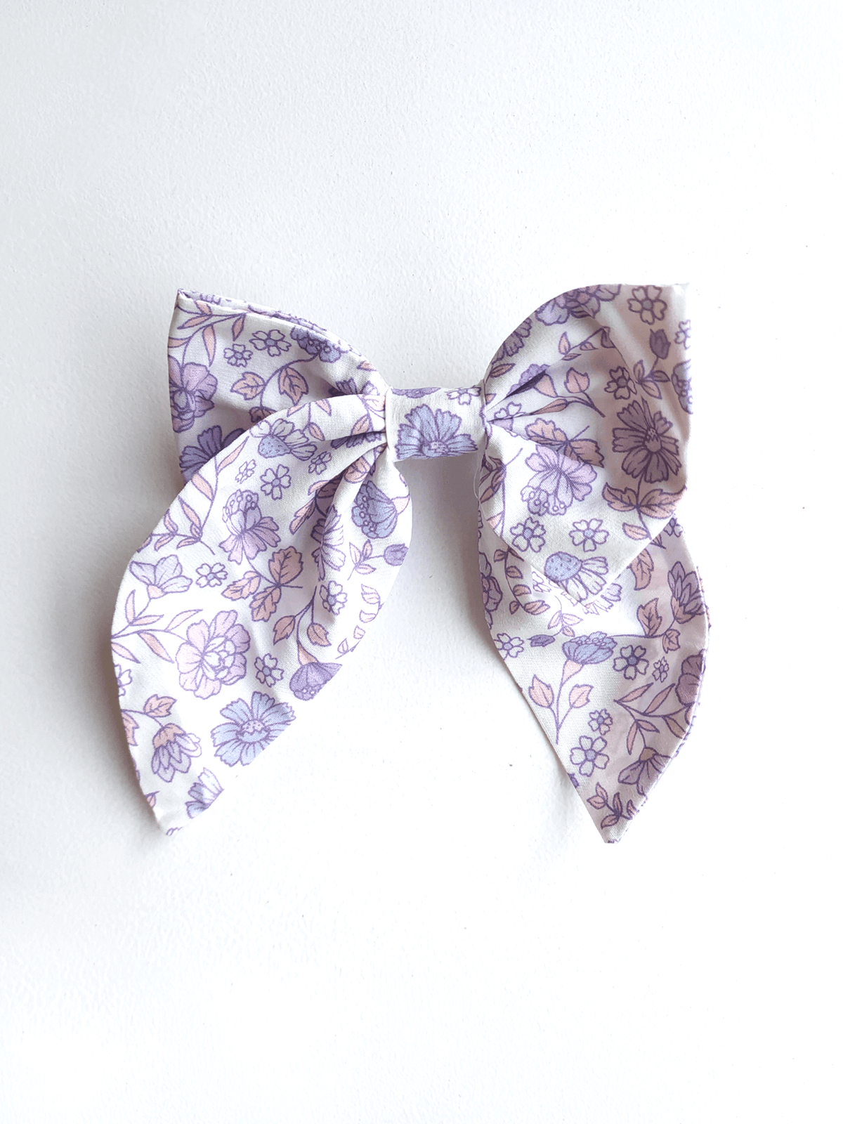 Birdie bow - Bluebell - Large