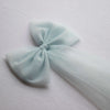 Tulle bows - Dusty blue