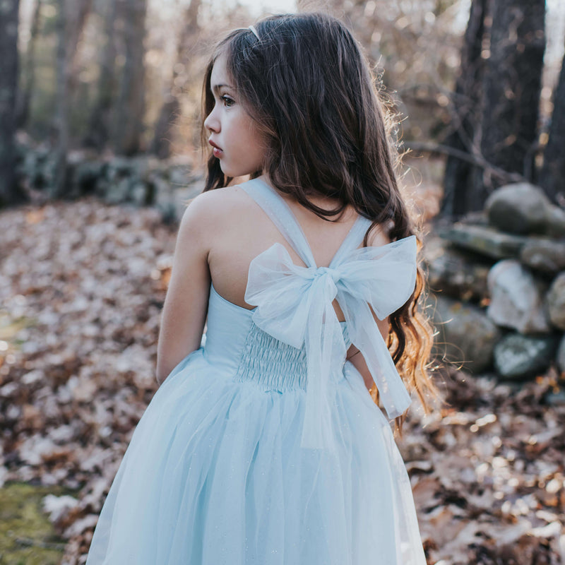 Rosie dress - dusty blue