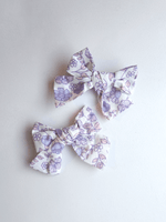 Birdie bow - Bluebell - Small